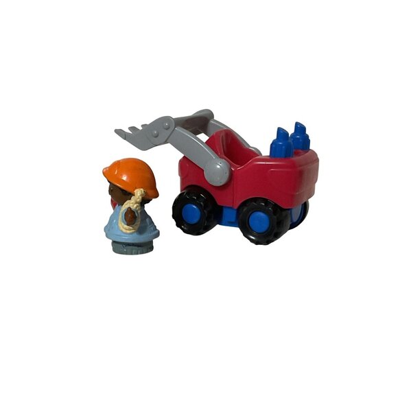 Fisher Price Little People Construction Worker and Bulldozer 2002 - Picture 5 of 6